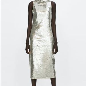 Zara beautiful Sequin Dress